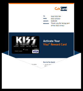 KISS Gift Card